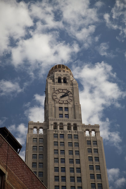 纽约布鲁克林最高的钟楼图片下载