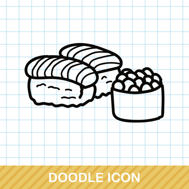 寿司涂鸦图片下载