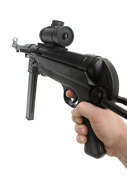 手瞄准二战冲锋枪-第一人称视角图片下载