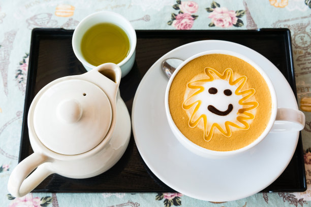 咖啡和茶图片下载
