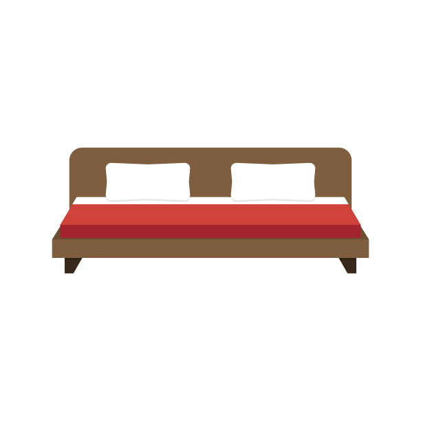 双人床的图标图片下载