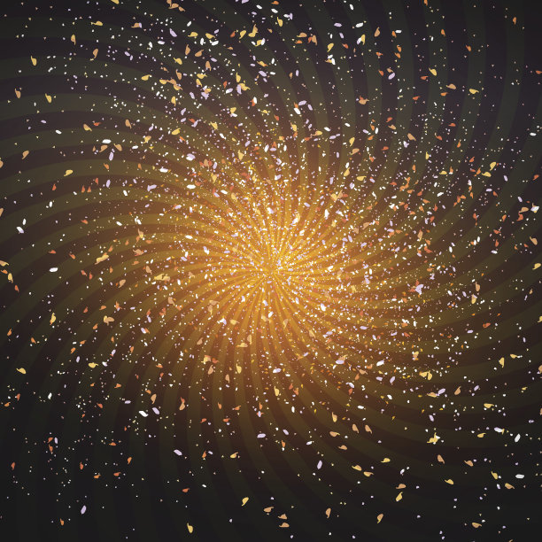 恒星爆炸的效果。外太空星云矢量爆炸Ef图片下载