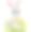 卡通兔子拿着五颜六色的复活节彩蛋图片下载