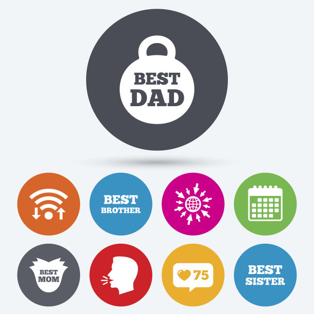 最好的爸爸妈妈，兄弟姐妹偶像。图片下载