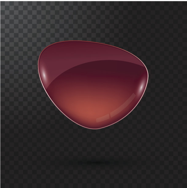 网页界面的彩色玻璃按钮。图片下载