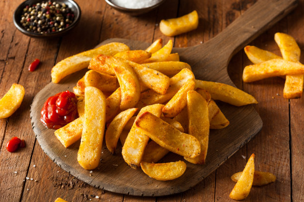 自制咸牛排薯条图片下载