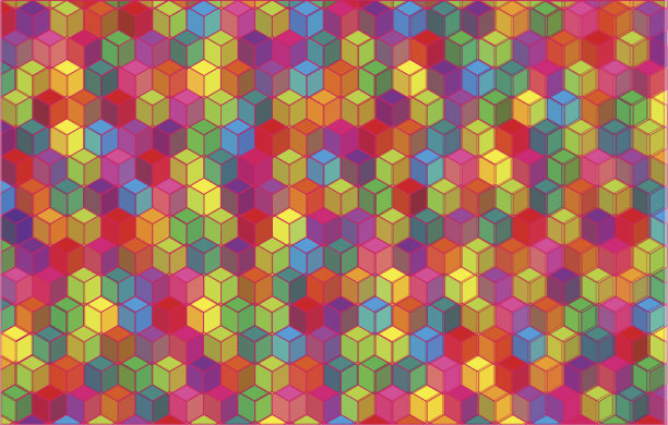 抽象背景与立方体。图片下载