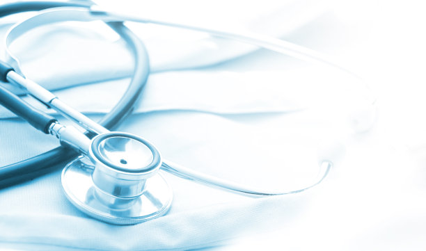 柔和的灯光背景下的医学或科学素材图片