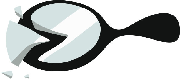 破碎的镜子图片下载