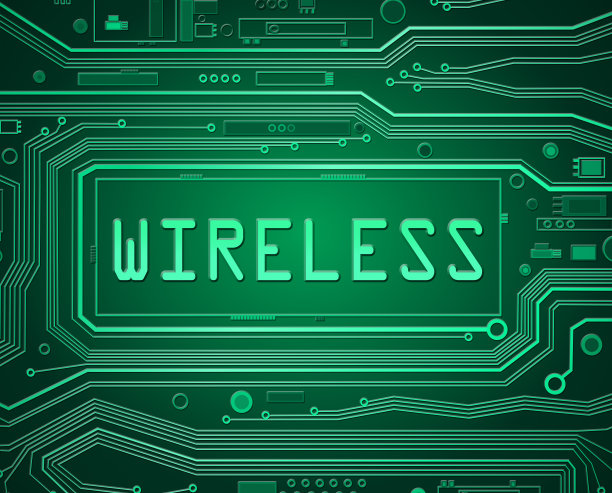 无线网络的概念。图片下载