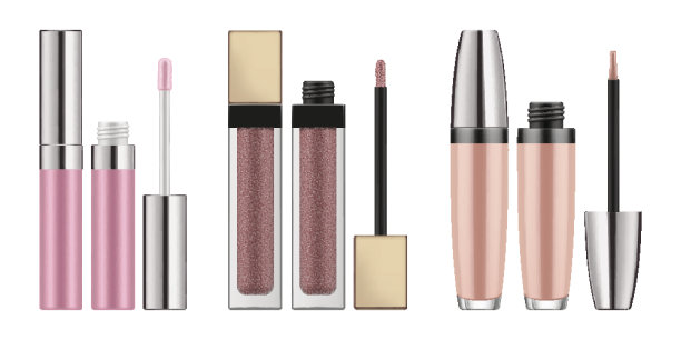 模拟逼真的唇彩素材图片