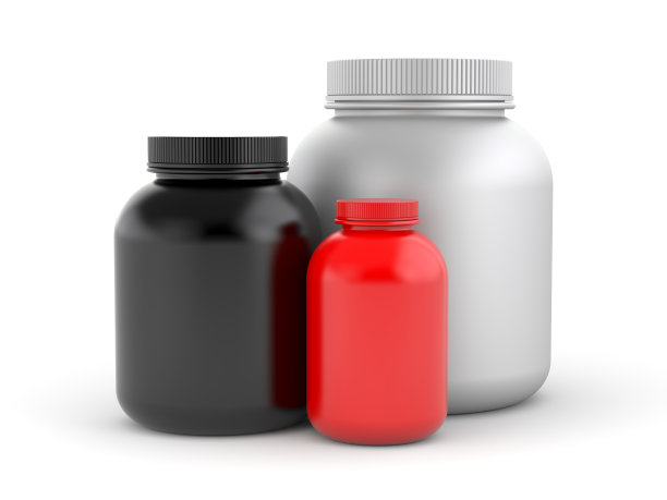 蛋白质或增肥粉罐头图片下载