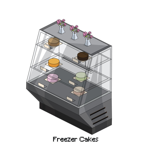 等距冷冻蛋糕图片下载
