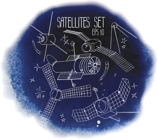 图形卫星组图片下载