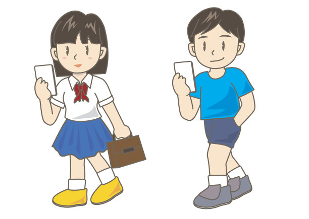 一边走路一边发短信图片下载