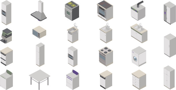 厨房里的图标图片下载