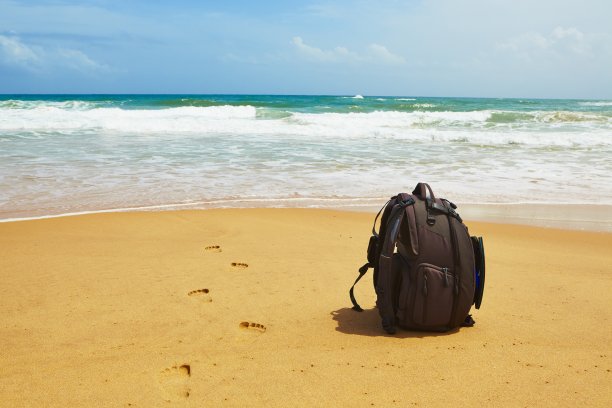 田园诗般的海滩图片下载