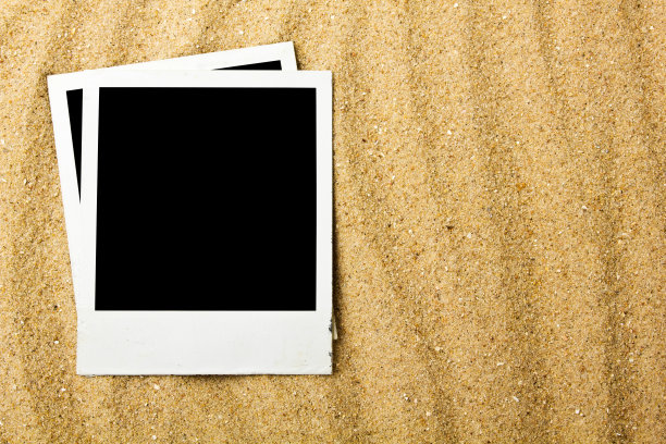 空白照片的背景沙滩沙图片下载