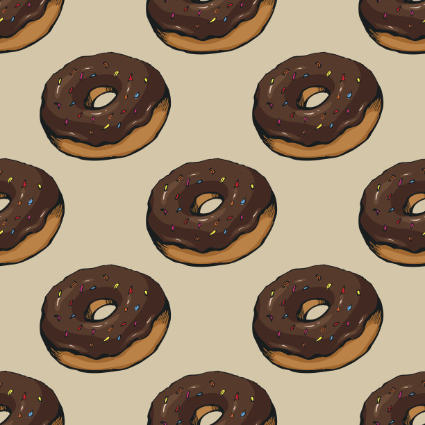 甜甜圈模式14图片下载