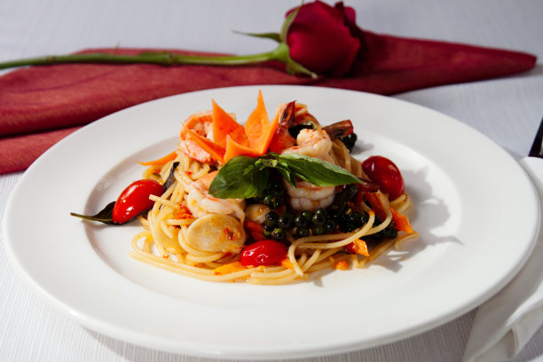 海鲜意大利面图片下载