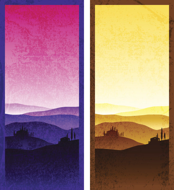 一套复古海报图片下载