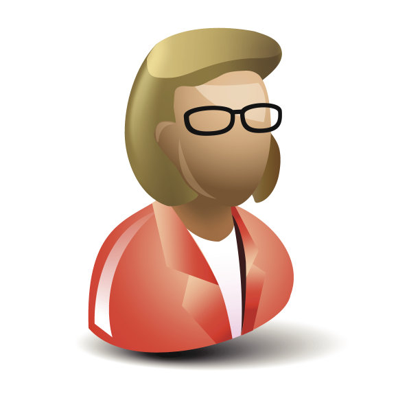 戴眼镜的人图片下载