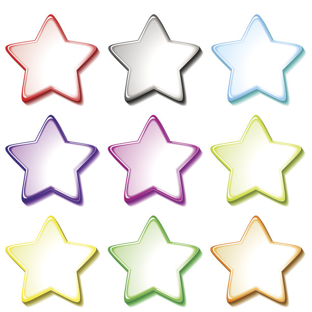 透明的星星图片下载