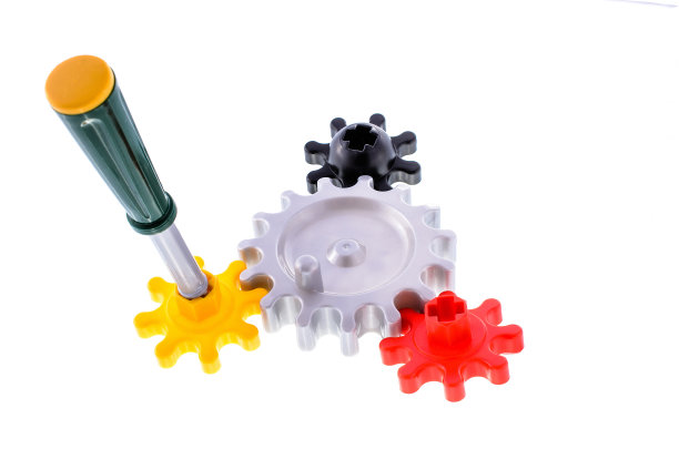 色彩斑斓的齿轮图片下载