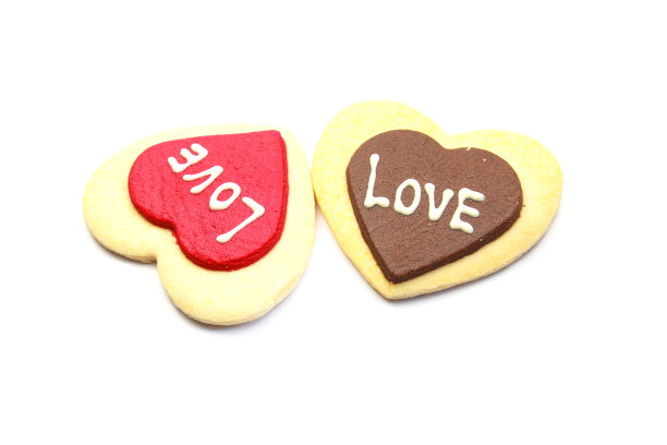 心形的饼干图片下载