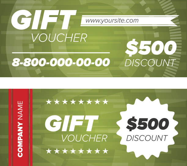 礼券设计图片下载