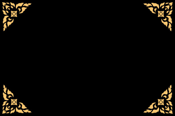 金泰式图案传统艺术图片下载