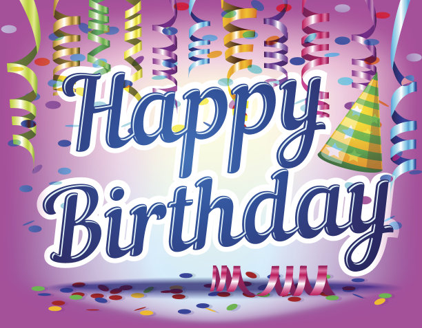生日快乐的横幅图片下载