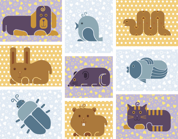 动物园的动物图标图片下载