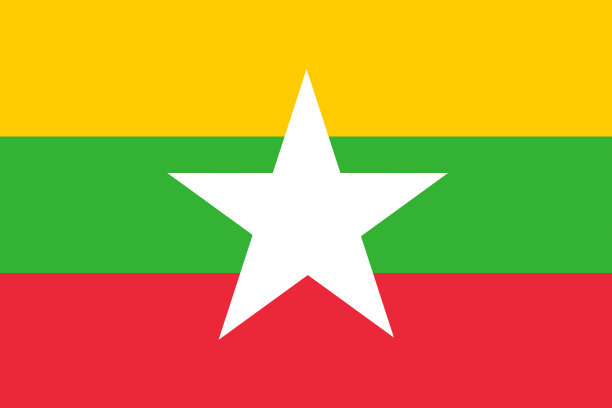 缅甸国旗图片下载