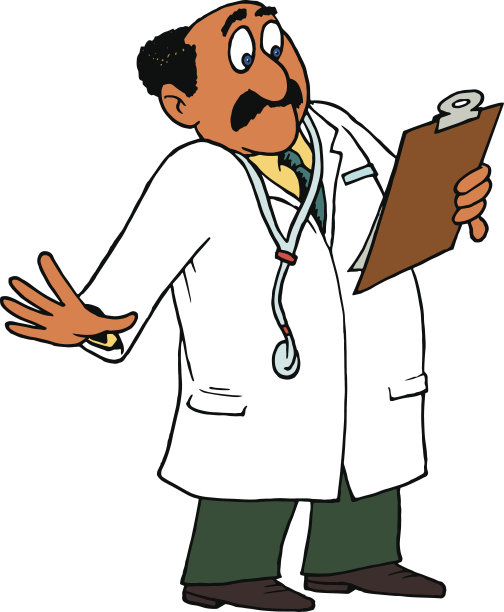 医生对剪贴板上的信息感到震惊图片下载