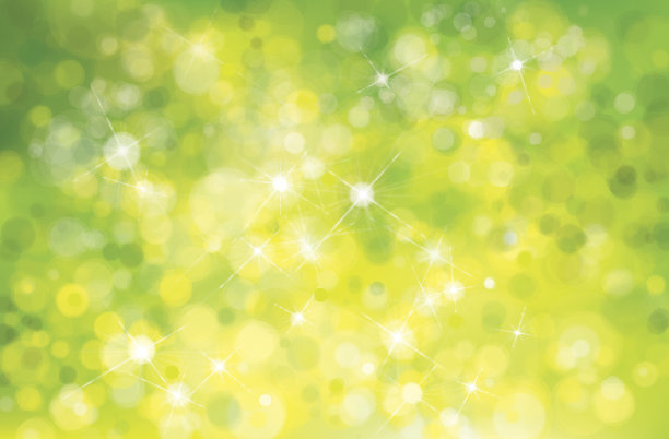 矢量绿光背景。素材图片