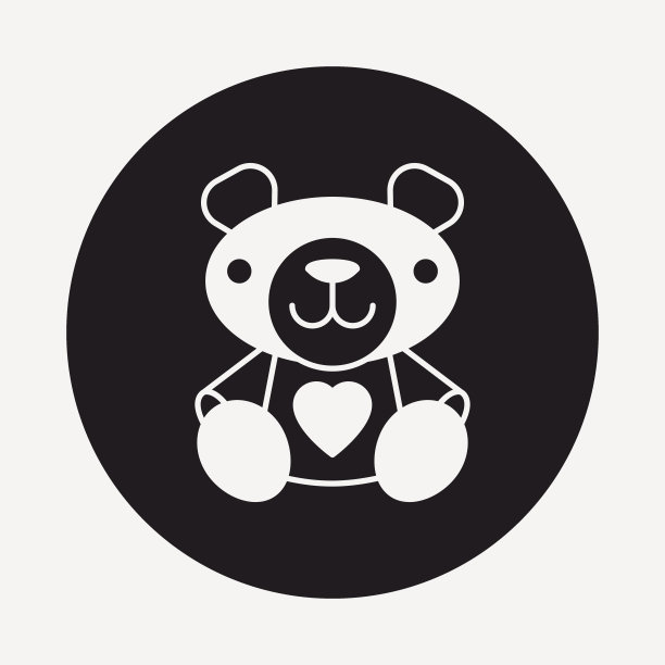 熊娃娃图标图片下载