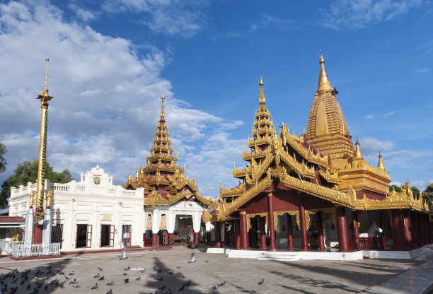 Shwezigon宝塔、缅甸图片下载