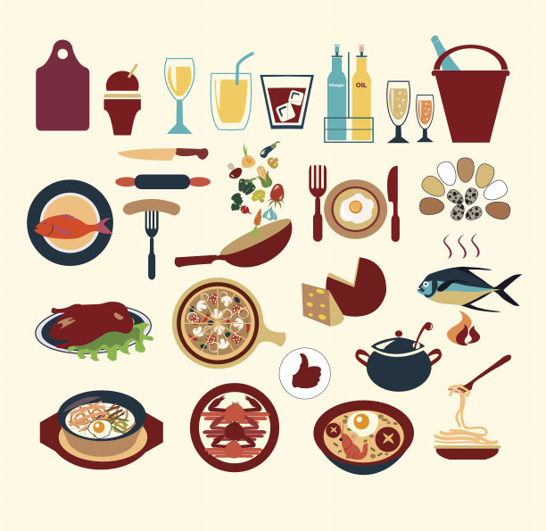 餐厅和餐厅设置-插图图片下载