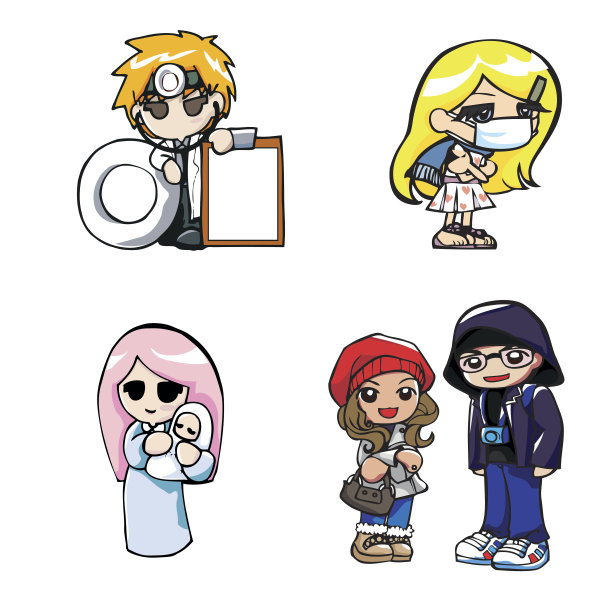 卡通人物图片下载