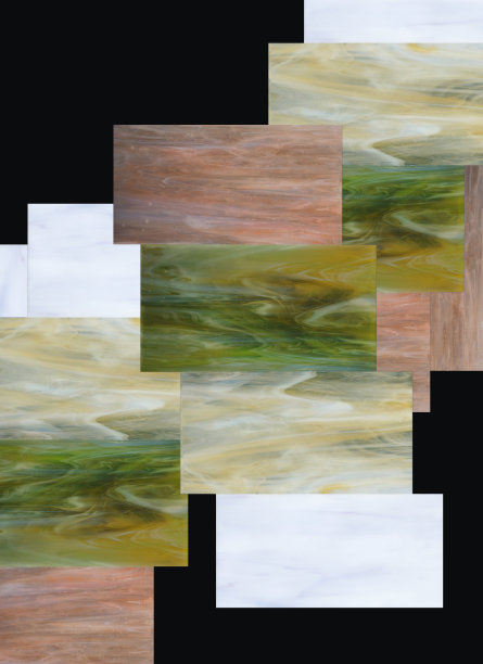 乳白色的彩色玻璃图片下载