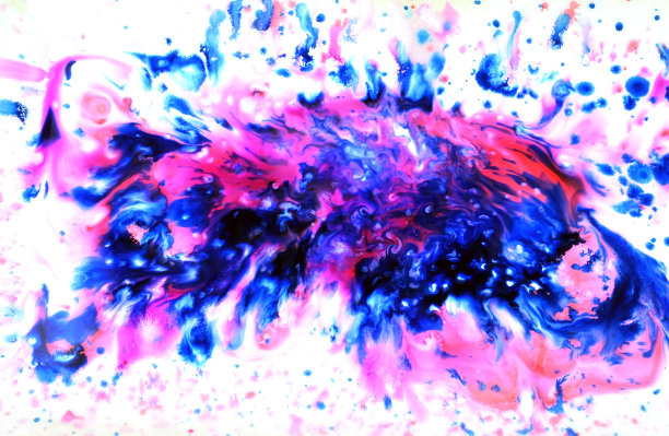 五颜六色的水彩背景图片下载