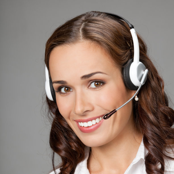 支持话务员耳机，灰色图片下载