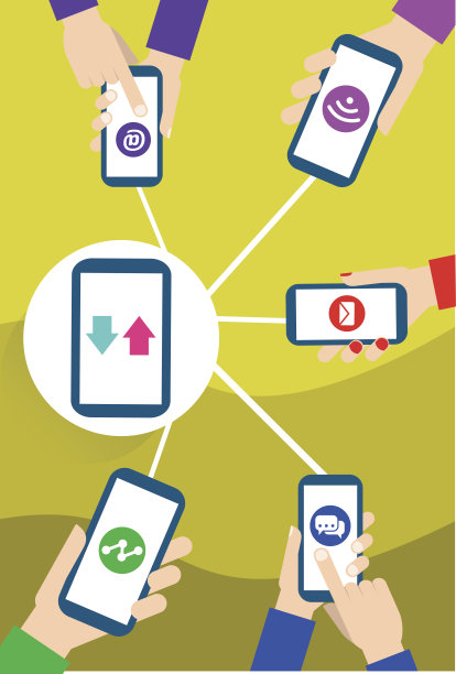 移动应用的概念图片下载