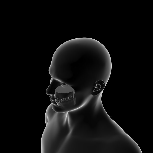 牙齿，人的头，牙科插图图片下载