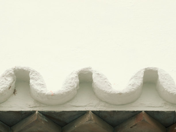 屋顶的瓦片。图片下载