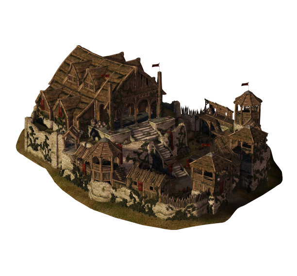 小的中世纪城堡图片下载