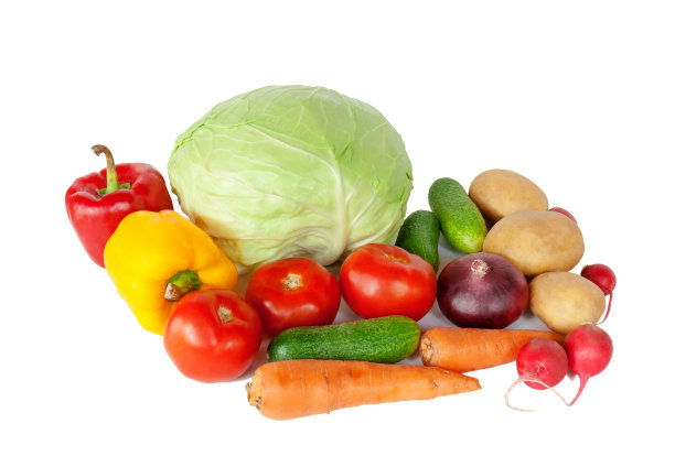 由白色的生蔬菜组成图片下载