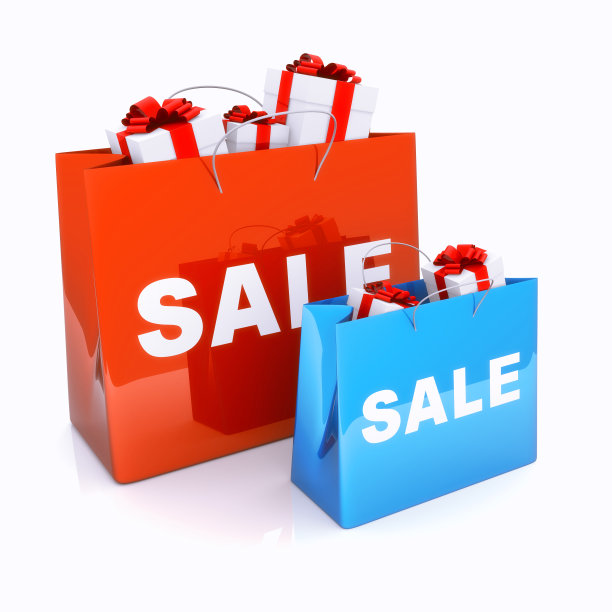 购物袋及礼品图片下载