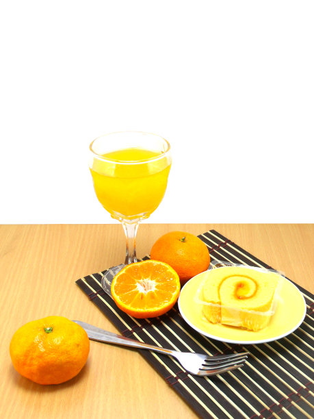 橙果酱卷图片下载